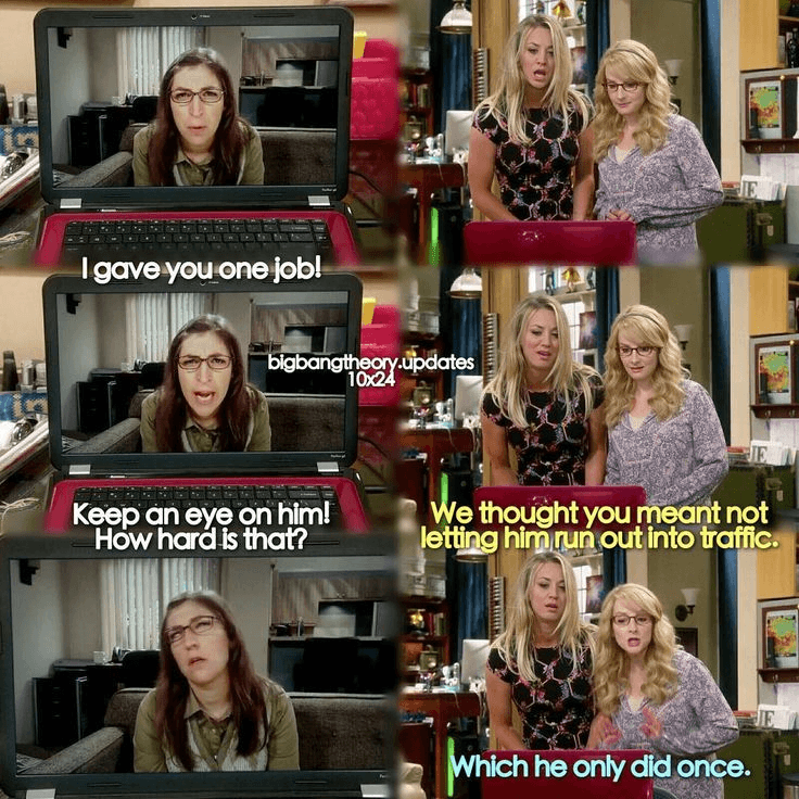тбв "i gave you one job"